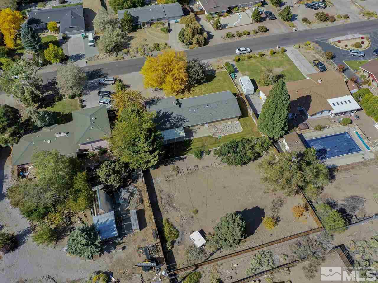 13870 Chamy Drive Reno, NV 89521 - Photo 14 of 21 an aerial view of a house with a yard