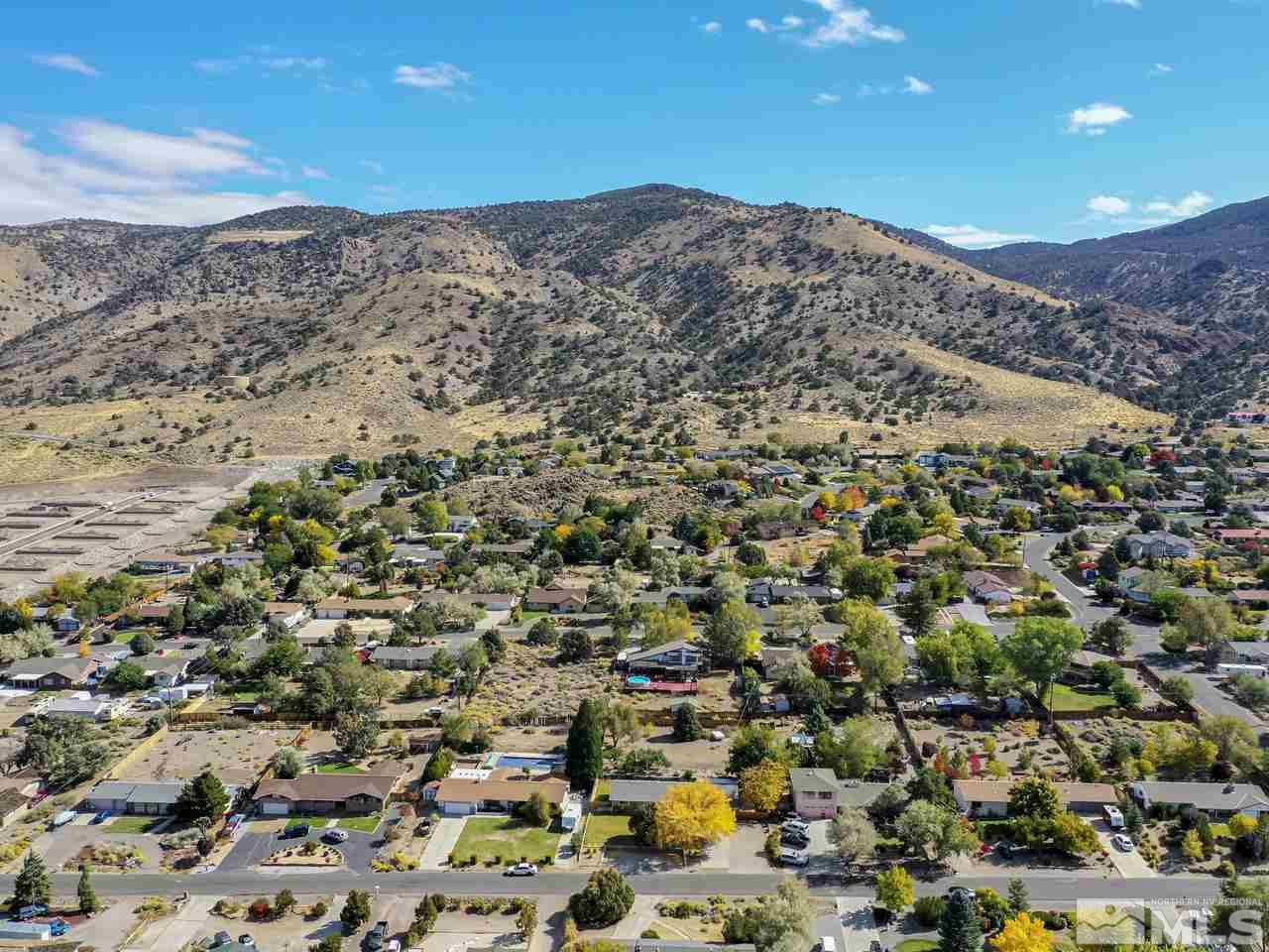 13870 Chamy Drive Reno, NV 89521 - Photo 16 of 21 an aerial view of a covered with snow