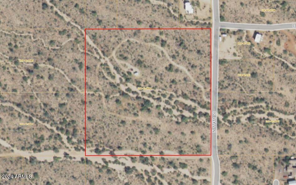 17400 East Lowden Road Rio Verde, AZ 85263 - Photo 13 of 24 Aerial of Approx Lot Lines