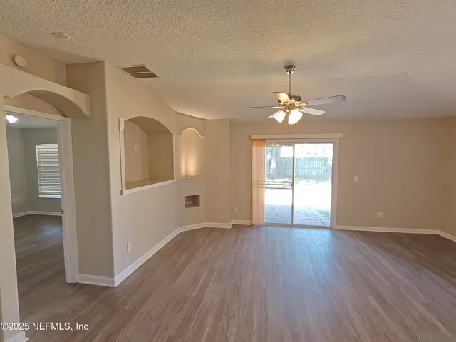 a view of swimming pool with an outdoor space and seating area
