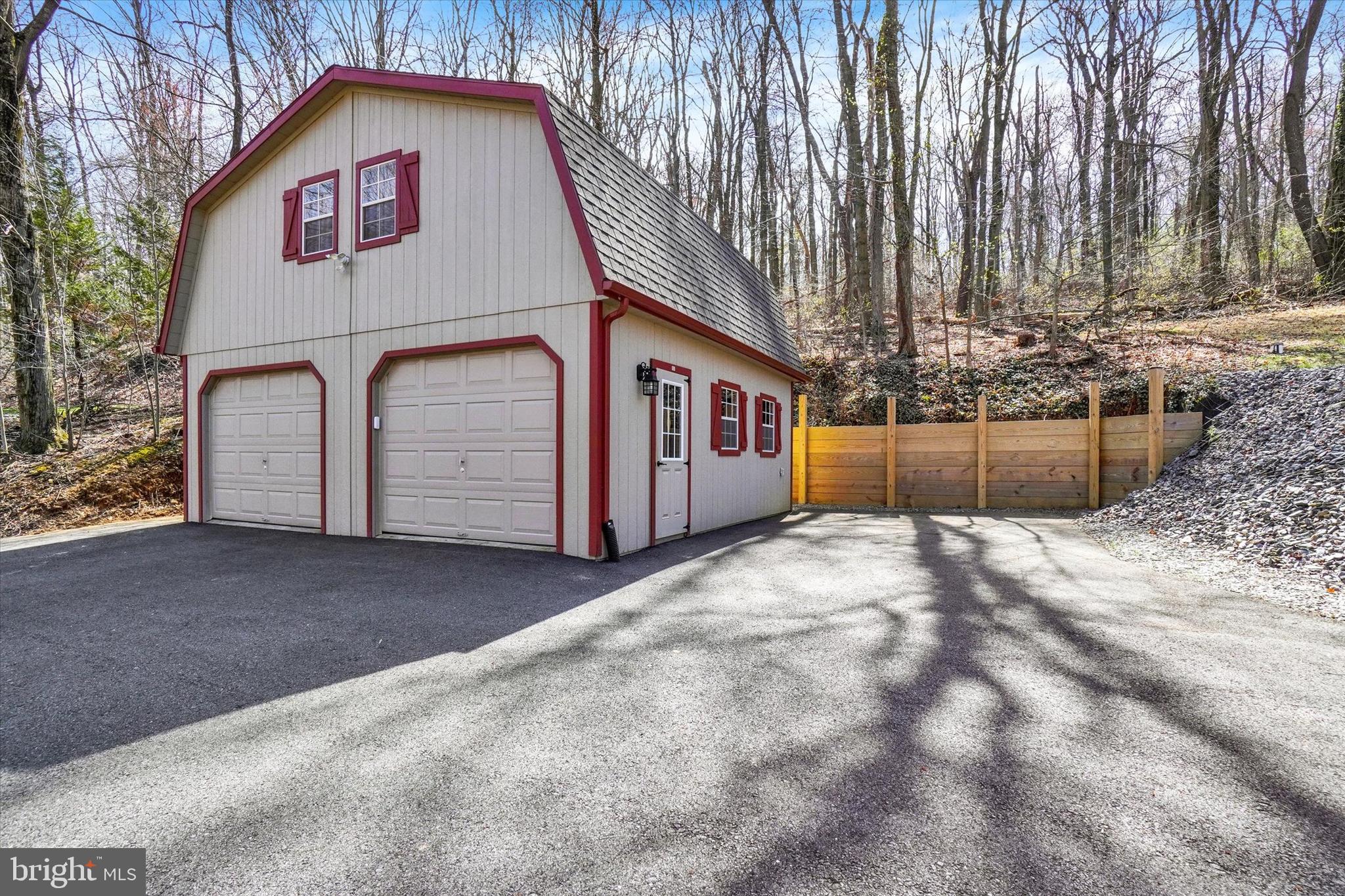 82 Fox Creek Road Wrightsville, PA 17368 - Photo 25 of 32 a view of a wooden house with a yard