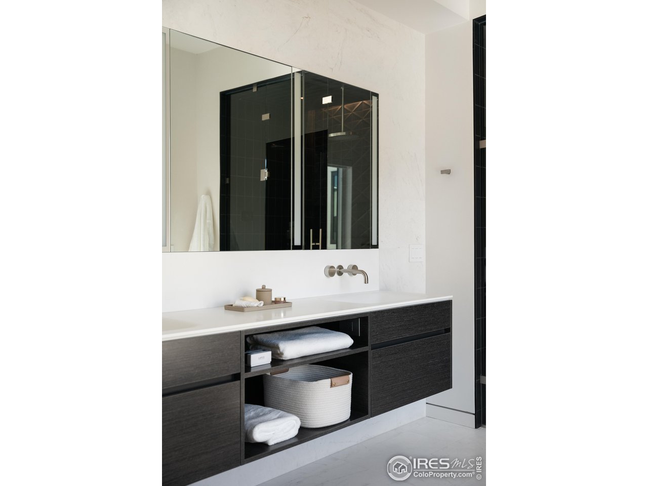 2670 6th Street Boulder, CO 80304 - Photo 20 of 37 a bathroom with a sink and a mirror