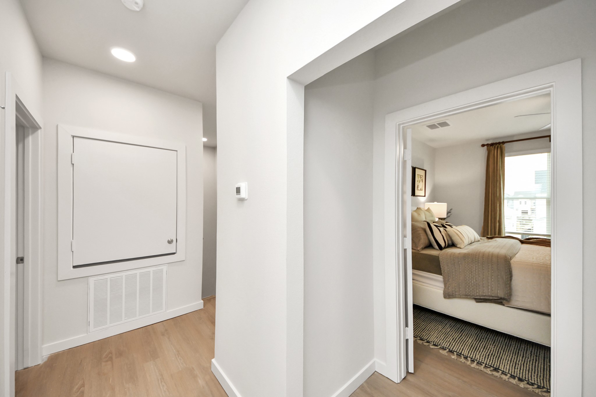 7306 Corey Rushing Lane Richmond, TX 77407 - Photo 22 of 50 a bedroom with a bed and a couch