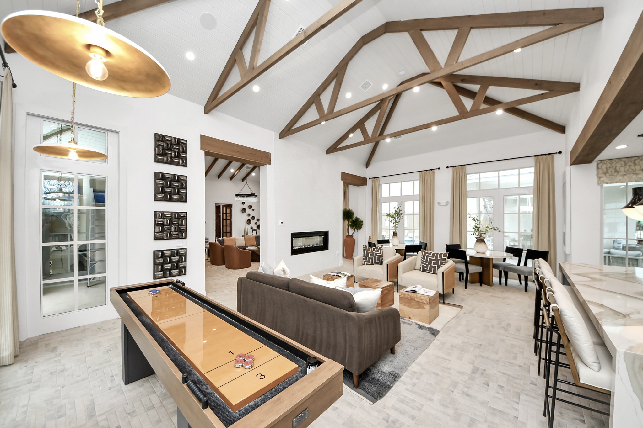 7306 Corey Rushing Lane Richmond, TX 77407 - Photo 38 of 50 a living room with furniture