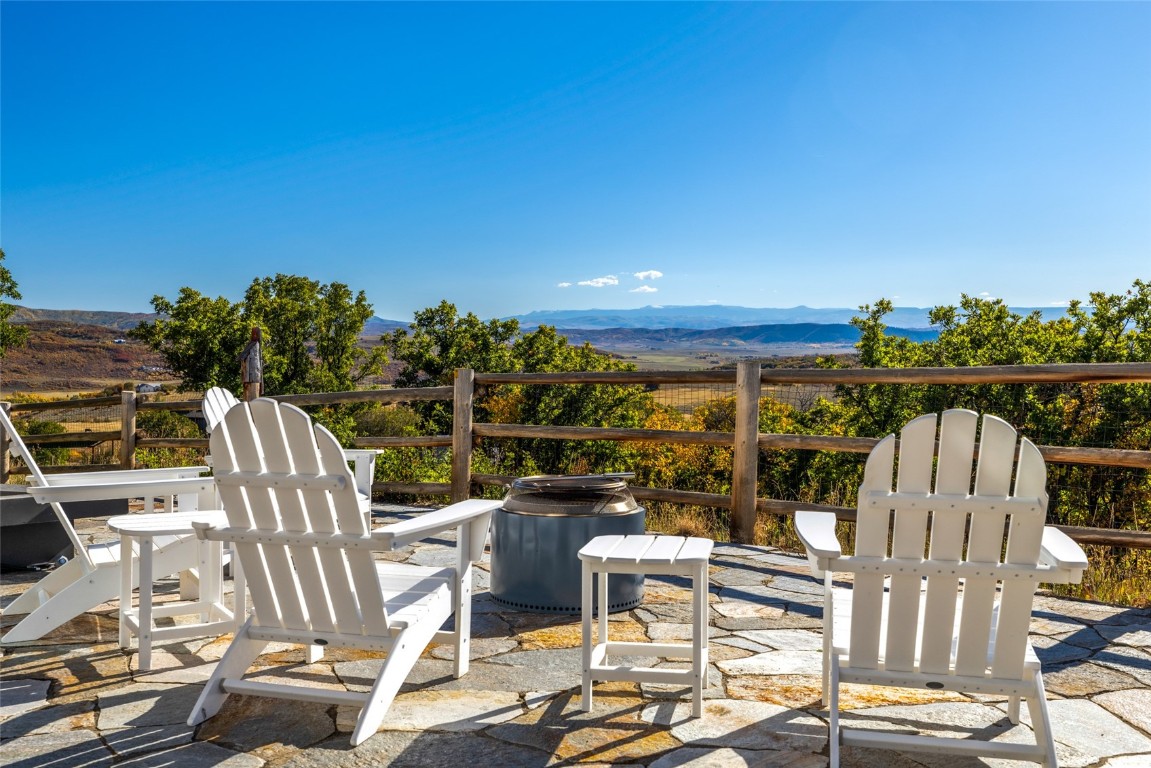 44300 Diamondback Way Steamboat Springs, CO 80487 - Photo 37 of 49 a view of a chairs and table in patio