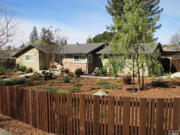1729 St Francis Road Santa Rosa, CA 95409 - Photo 1 of 1 a view of a house with wooden fence