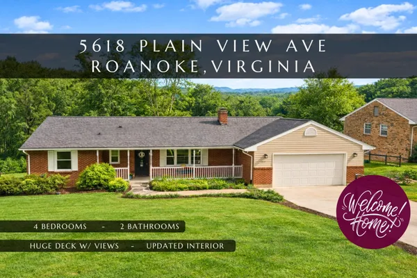 $399,900 | 5618 Plain View Avenue, Roanoke, VA 24019