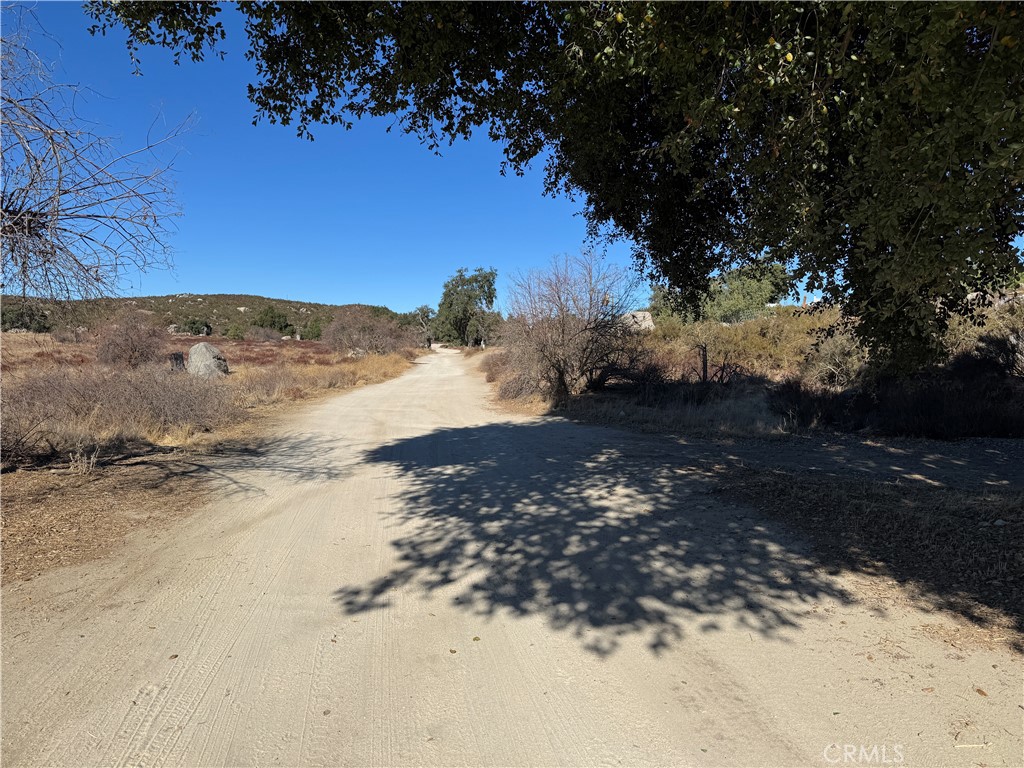 0 Ballinger Road Hemet, CA 92544 - Photo 8 of 9 a view of dirt yard with mountain view
