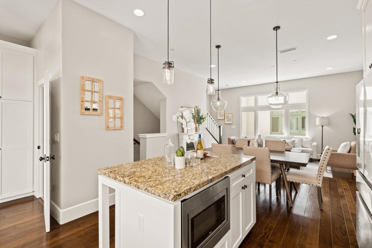 525 Fierro Loop Campbell, CA 95008 - Photo 20 of 48 a open kitchen with stainless steel appliances granite countertop a stove and refrigerator