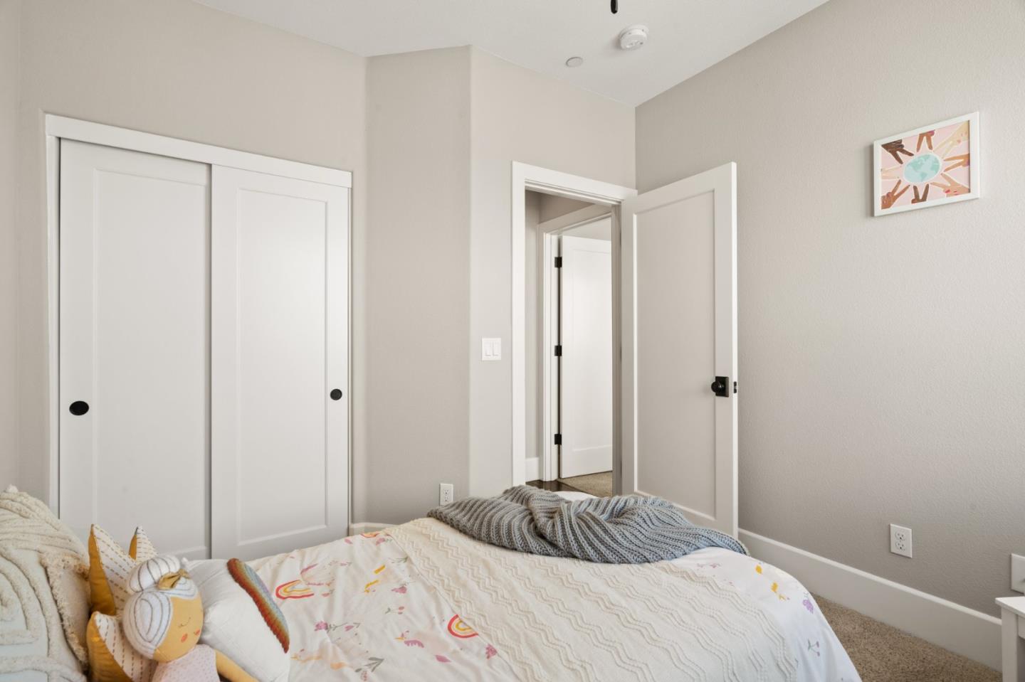 525 Fierro Loop Campbell, CA 95008 - Photo 29 of 48 a bedroom with a bed and a mirror