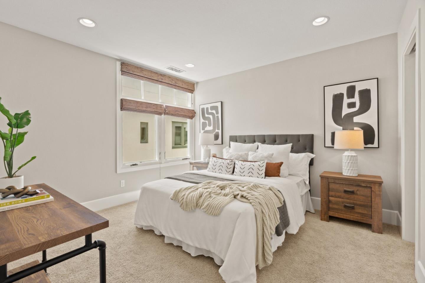 525 Fierro Loop Campbell, CA 95008 - Photo 30 of 48 a bedroom with a bed and a table