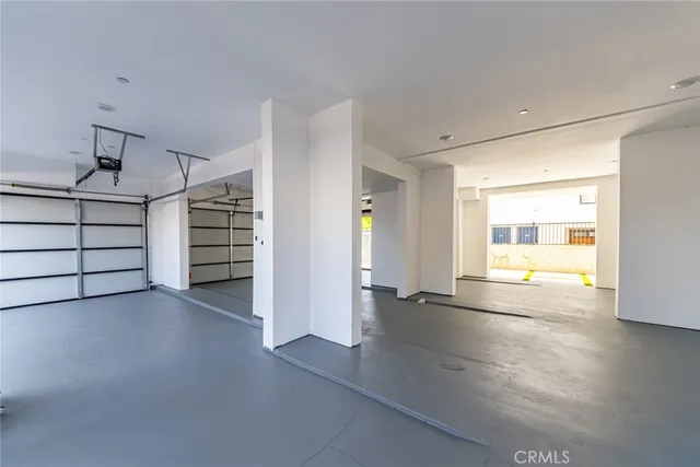 a front view of a building with street