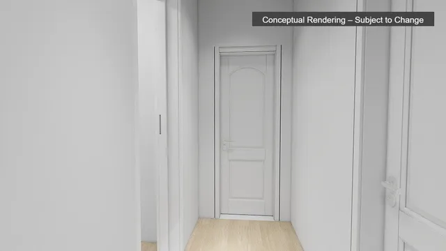 a view of a hardwood & staircase