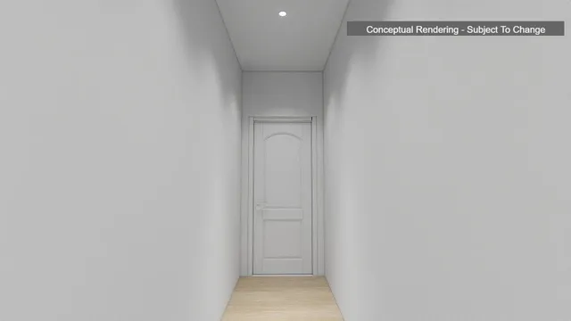 a view of a small space