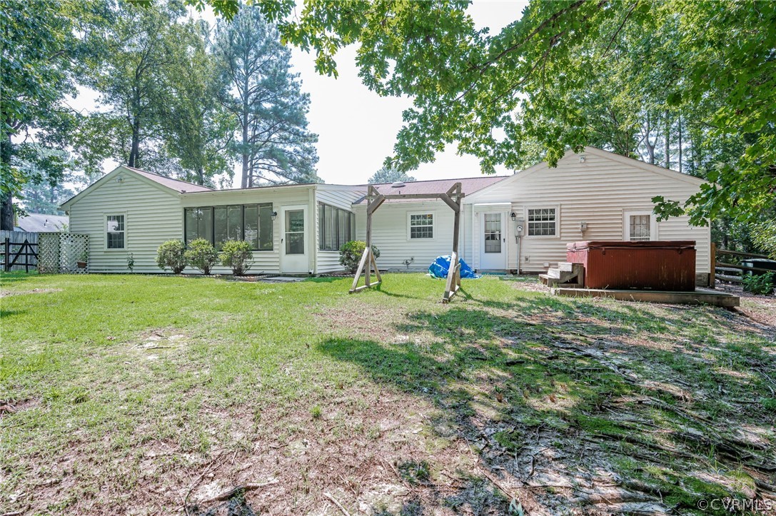 531 Huntington Road Colonial Heights, VA 23834 - Photo 25 of 25 Exterior back of the home