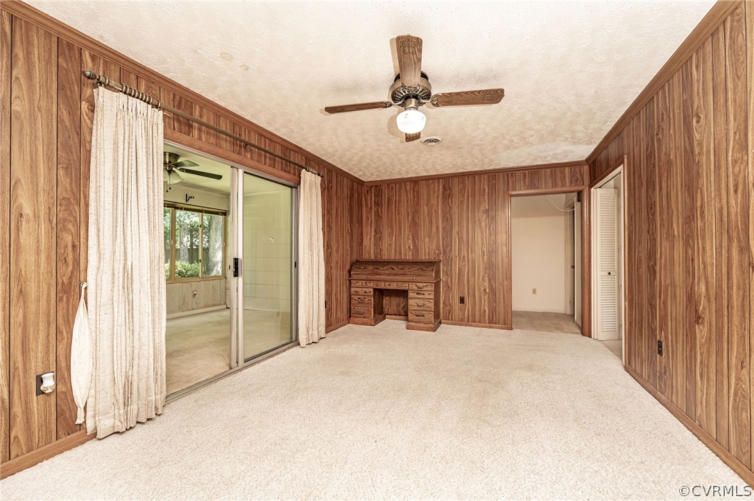 531 Huntington Road Colonial Heights, VA 23834 - Photo 9 of 25 Family room or 3rd bedroom view to the sliding doo