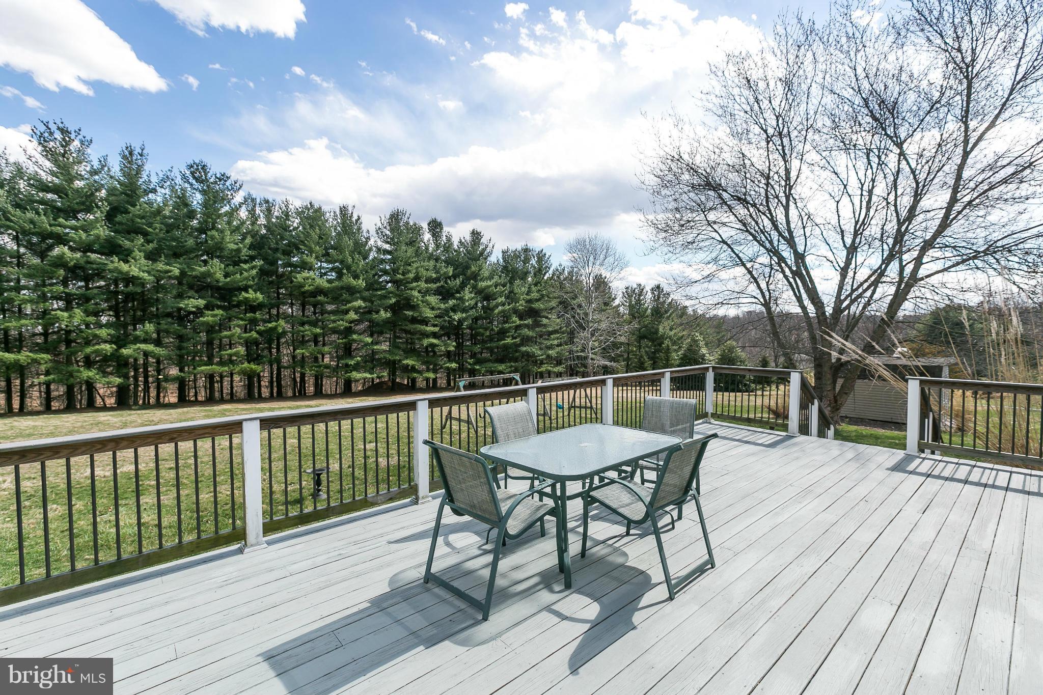 1047 Hook Road Westminster, MD 21157 - Photo 24 of 30 Large Deck off of the Kitchen