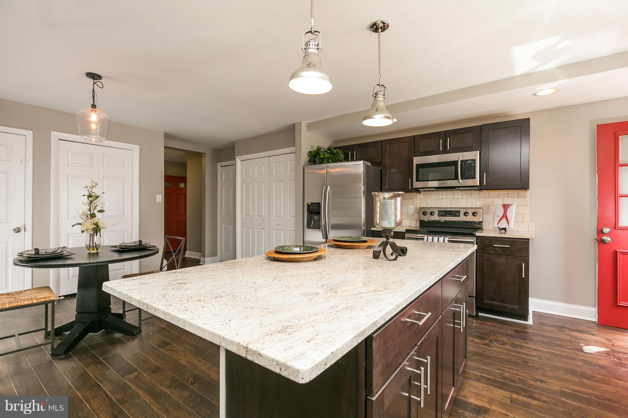 1047 Hook Road Westminster, MD 21157 - Photo 5 of 30 Kitchen with Large Granite Island