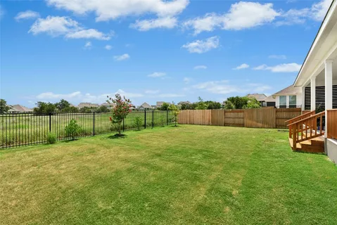 a view of a grassy field