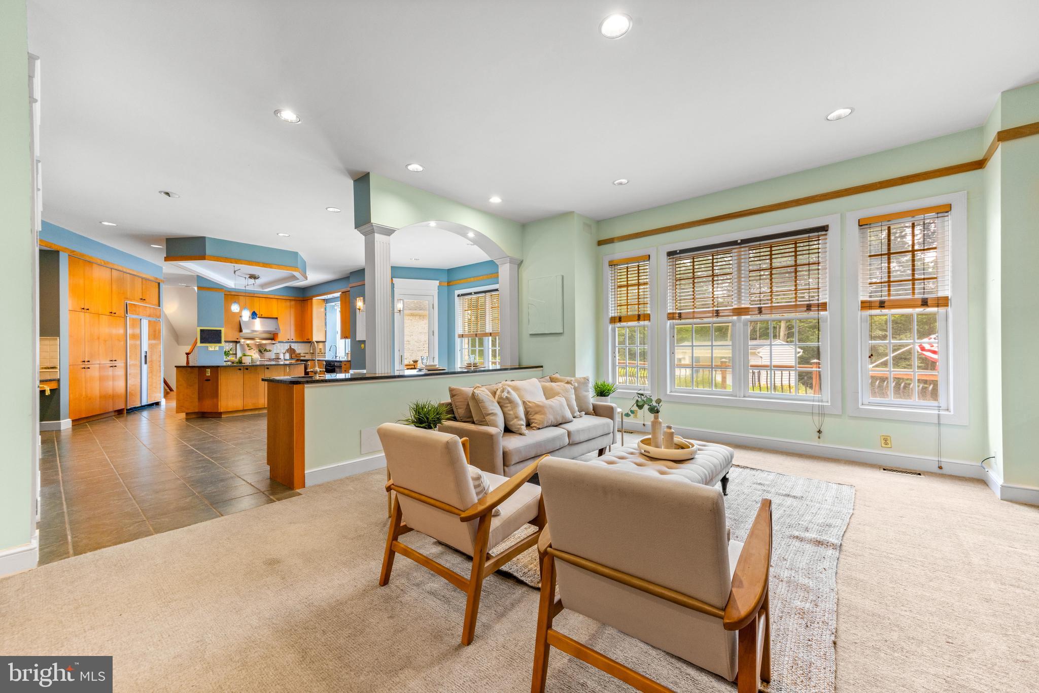4120 Piney Grove Road Glyndon, MD 21136 - Photo 14 of 42 a living room with furniture and a large window with outer view