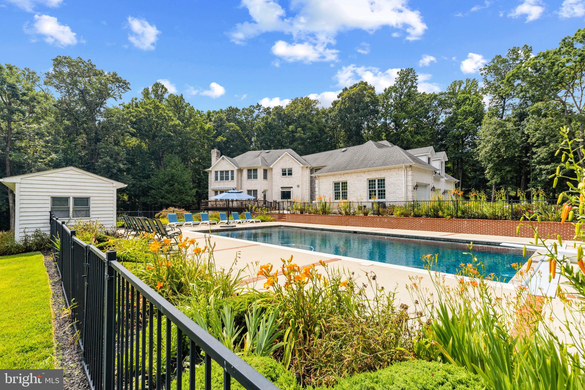 4120 Piney Grove Road Glyndon, MD 21136 - Photo 31 of 42 a view of house with swimming pool outdoor seating