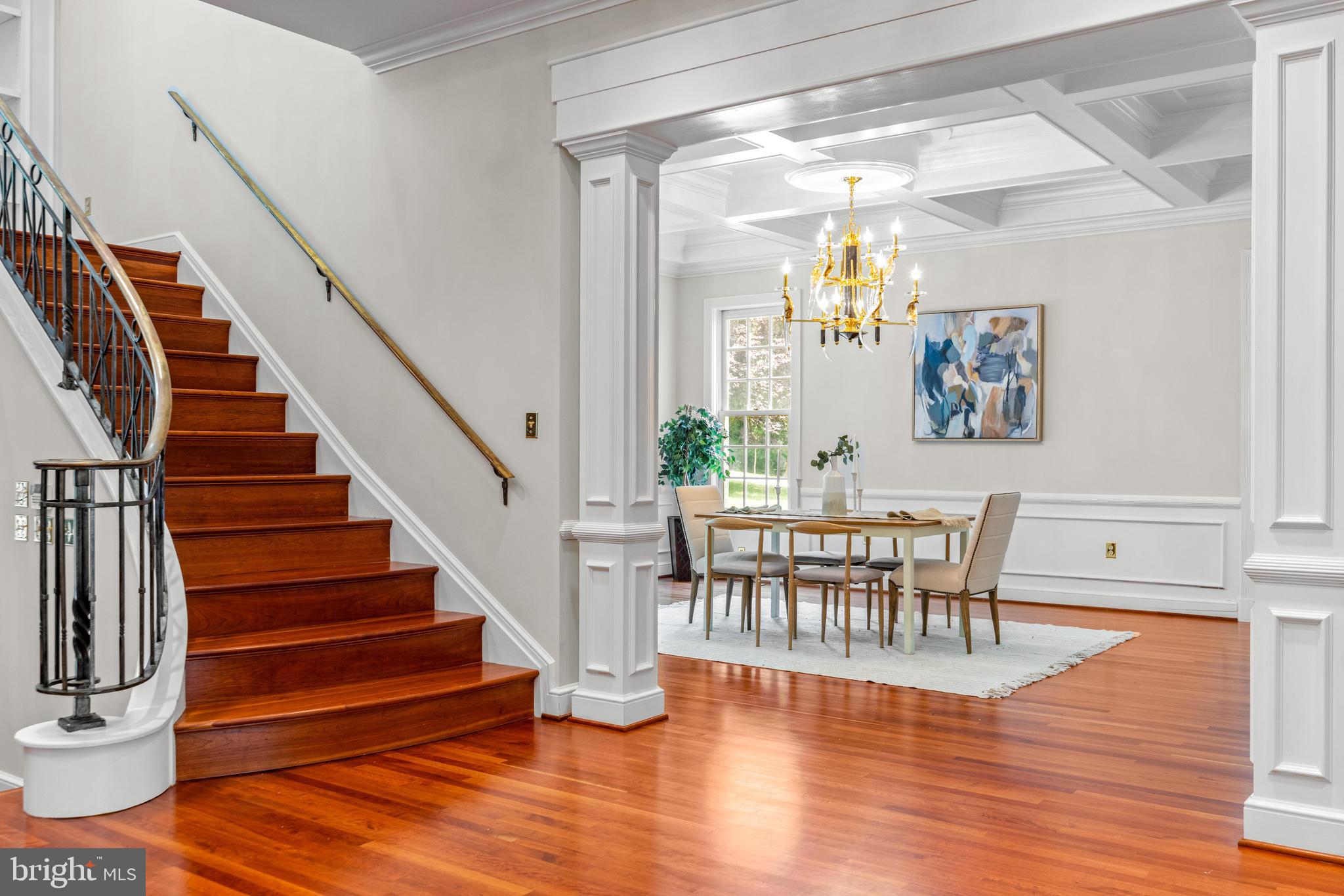 4120 Piney Grove Road Glyndon, MD 21136 - Photo 7 of 42 a view of a dining room with furniture and wooden floor