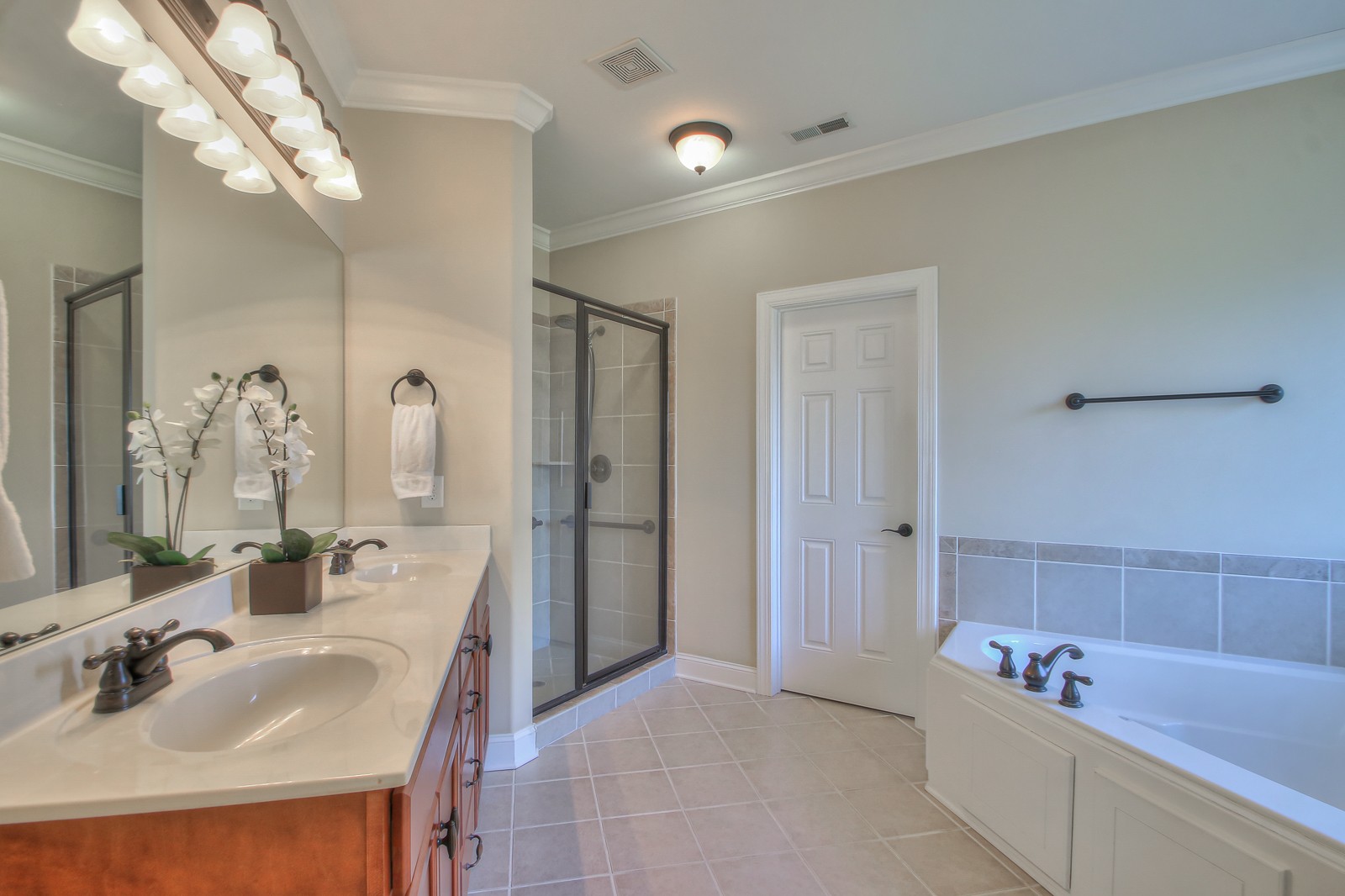 3028 Sakari Circle Spring Hill, TN 37174 - Photo 24 of 46 a bathroom with a bathtub sink and mirror