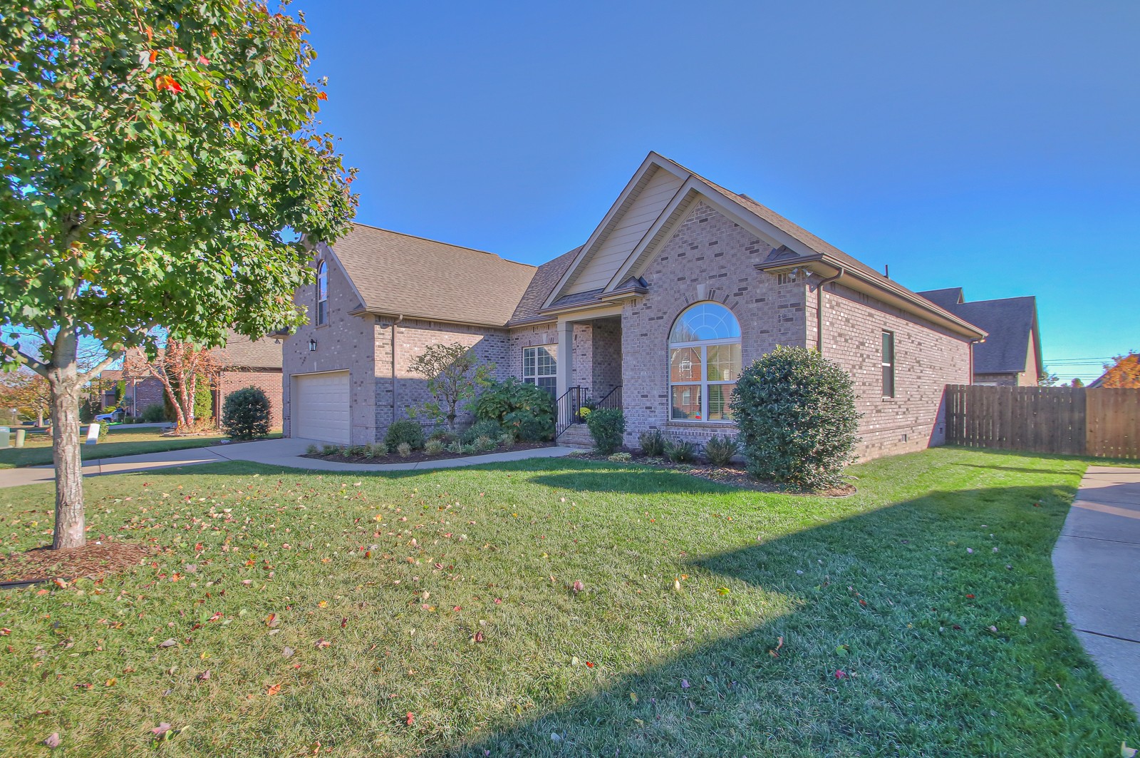 3028 Sakari Circle Spring Hill, TN 37174 - Photo 44 of 46 a front view of a house with garden