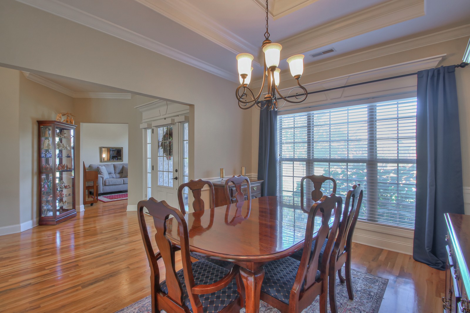 3028 Sakari Circle Spring Hill, TN 37174 - Photo 8 of 46 a view of a dining room with furniture window and wooden floor