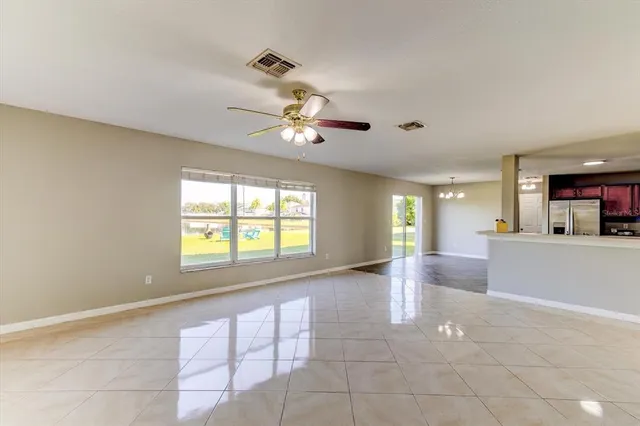 a view of a lake with a ocean view