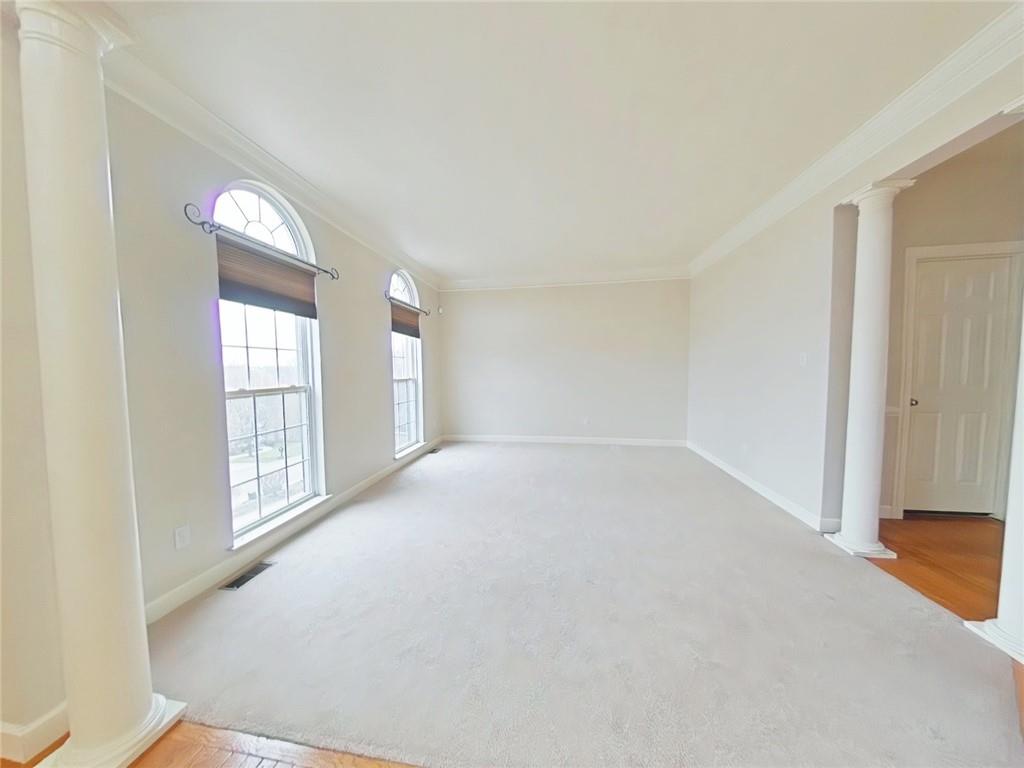 8404 David Drive Bridgeville, PA 15017 - Photo 3 of 25 a view of an empty room with a window