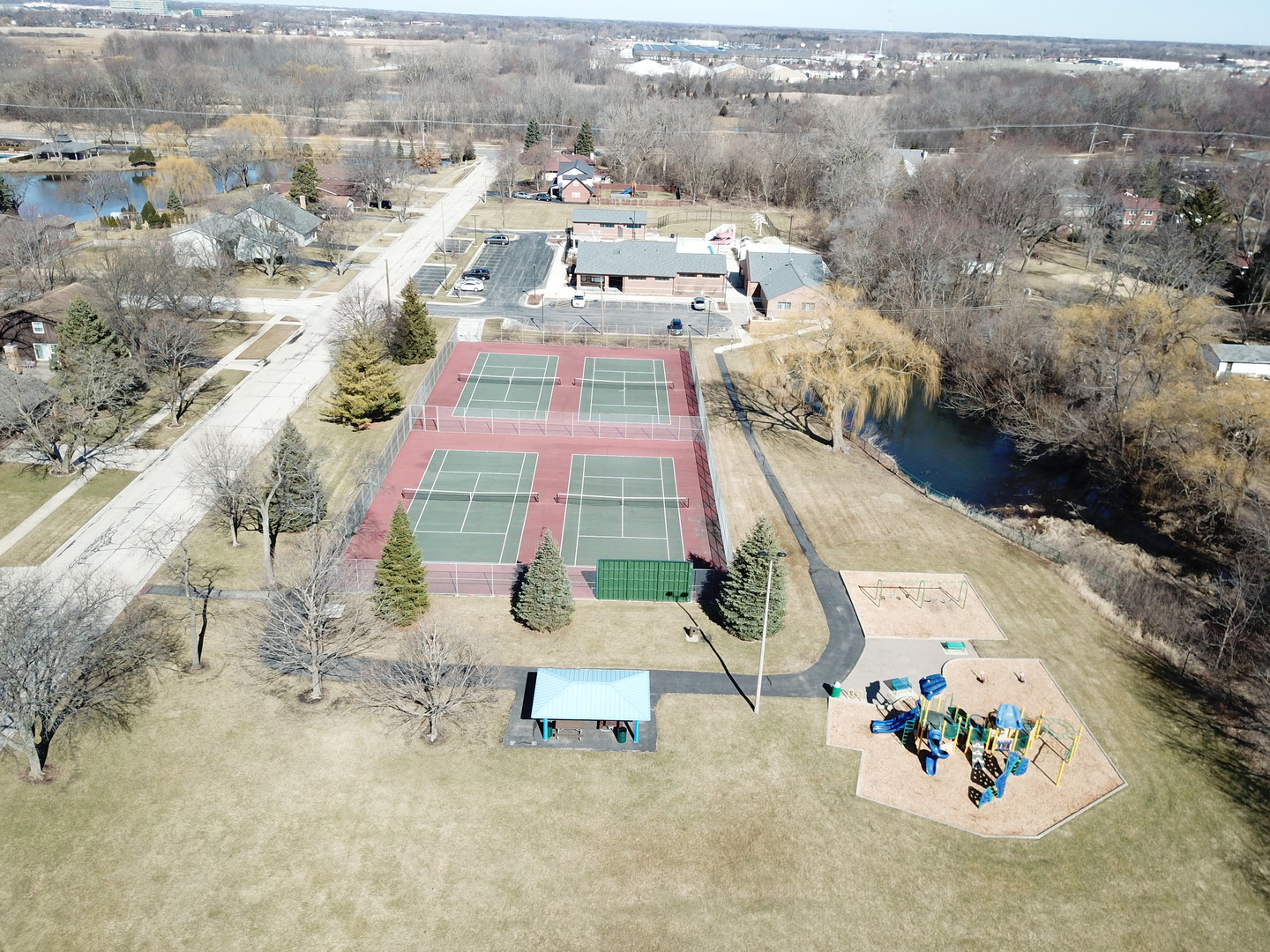 1172 North Old Bridge Road Palatine, IL 60067 - Photo 26 of 27 an aerial view of a