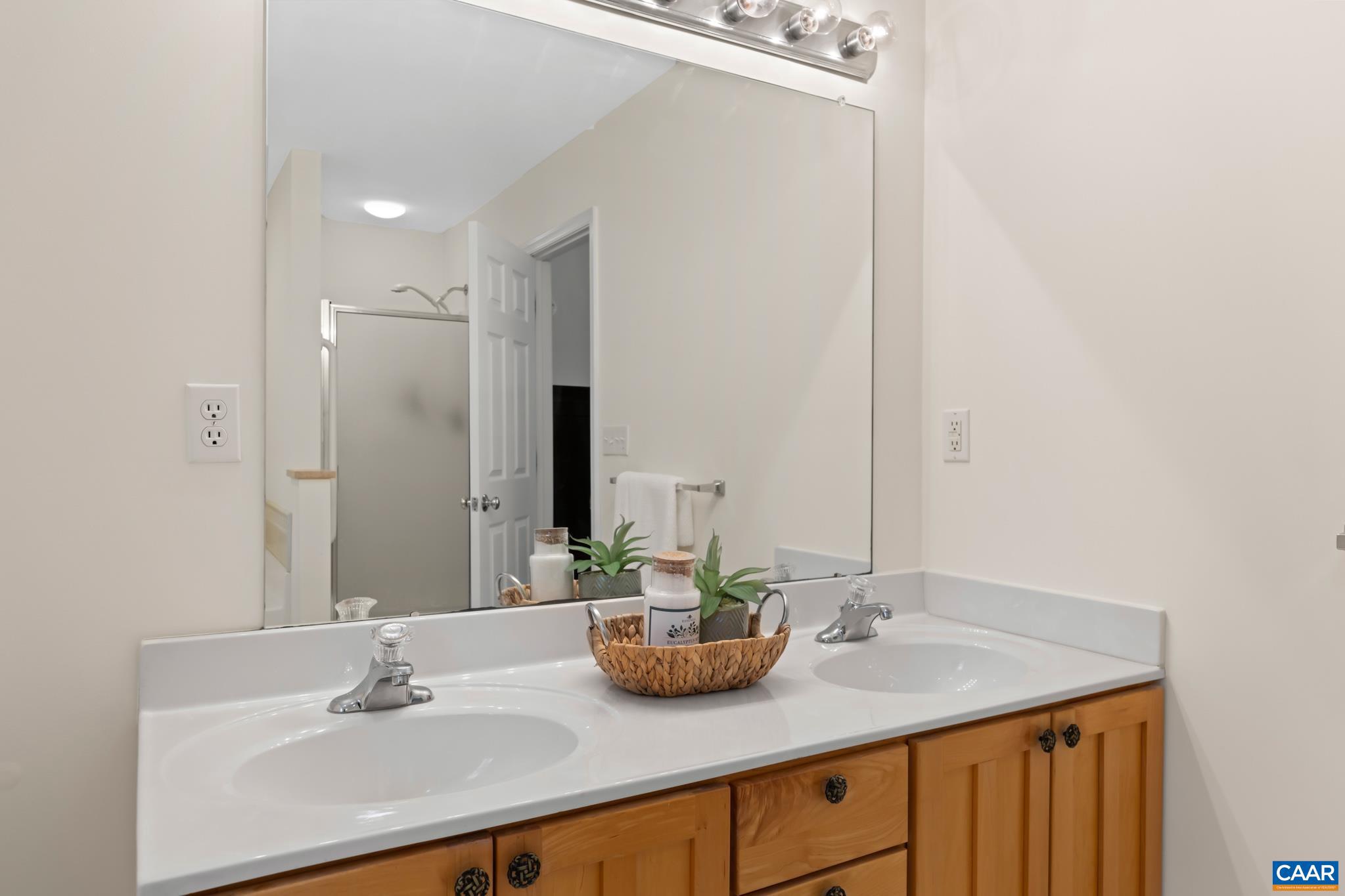 96 Red Cedar Road Barboursville, VA 22923 - Photo 31 of 59 a bathroom with a sink and a mirror