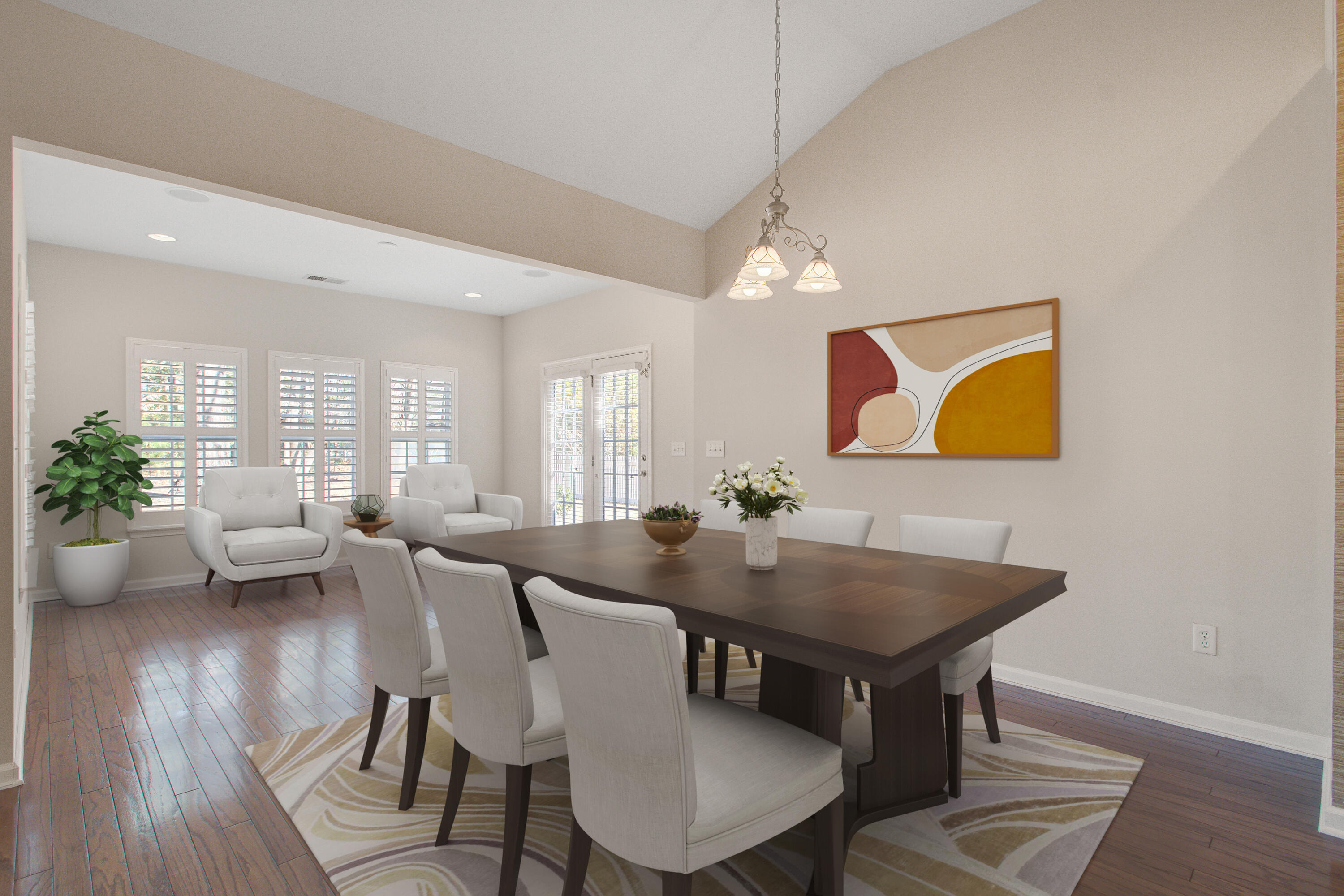 7559 Hawks Circle Hanahan, SC 29410 - Photo 5 of 33 Dining Room ~ Virtually Staged