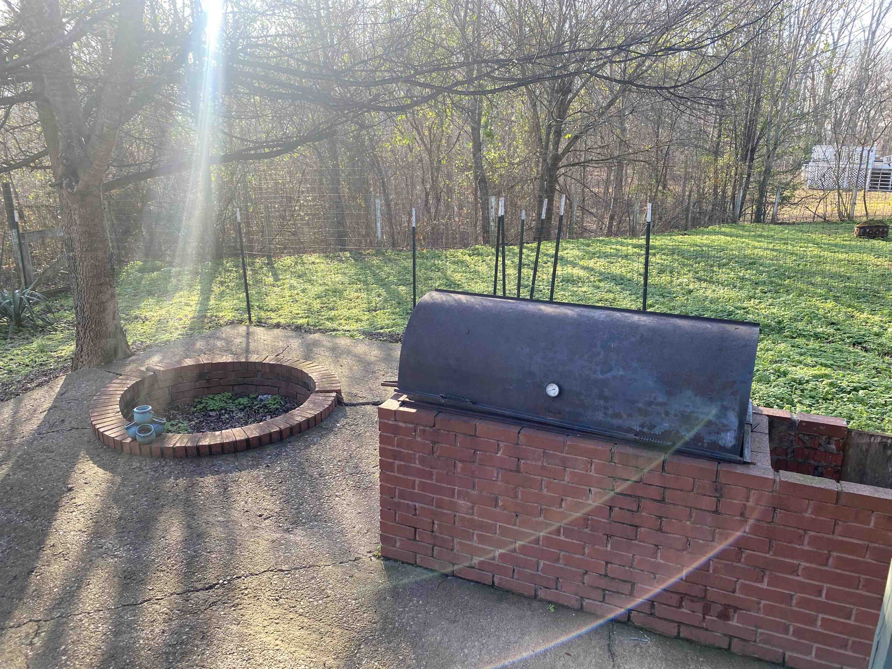 2835 Cerro Gordo Road Olivehill, TN 38475 - Photo 29 of 40 a backyard of a house with table and chairs