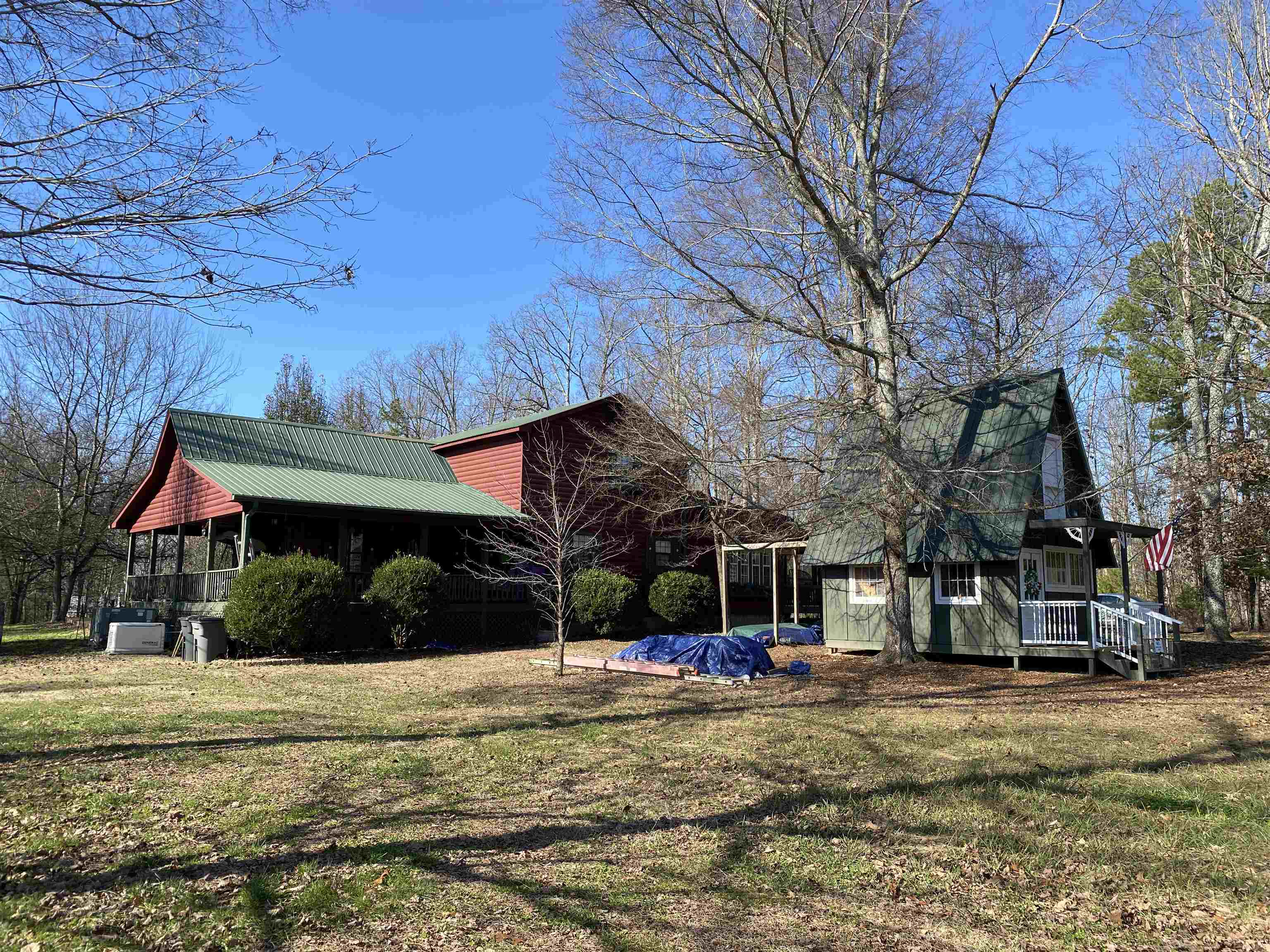 2835 Cerro Gordo Road Olivehill, TN 38475 - Photo 3 of 40 a front view of a house with a yard