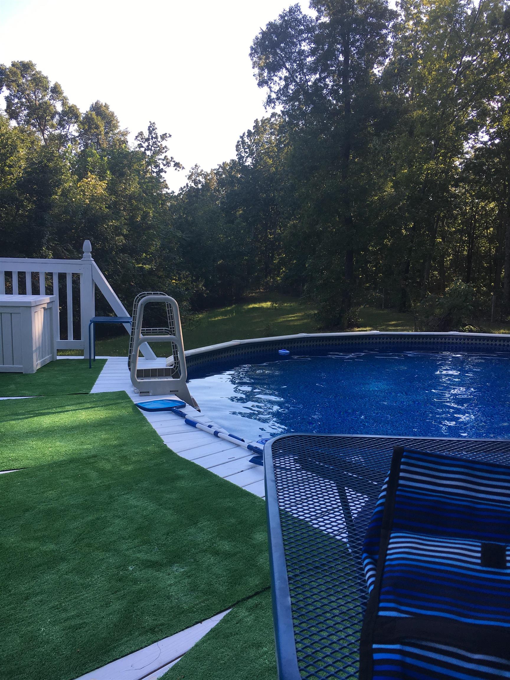 2835 Cerro Gordo Road Olivehill, TN 38475 - Photo 32 of 40 a view of a backyard with wooden deck and a patio