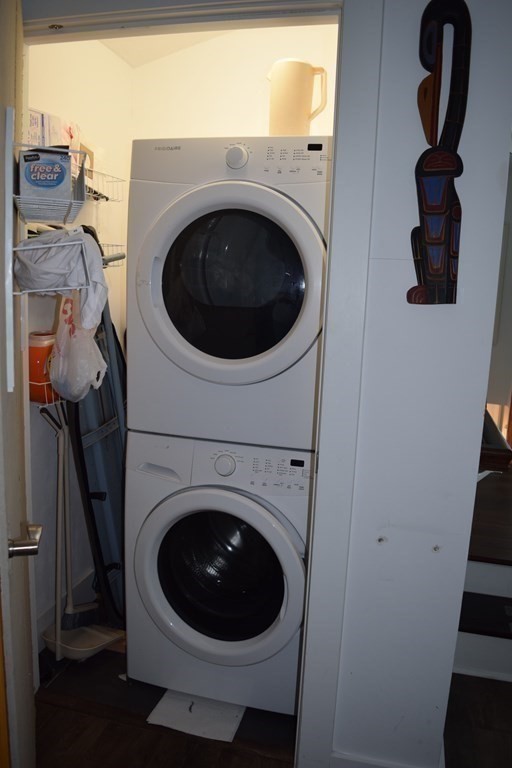 25 Sturges Road, Unit 2 Sharon, MA 02067 - Photo 20 of 28 a close view of a utility room with dryer and washer