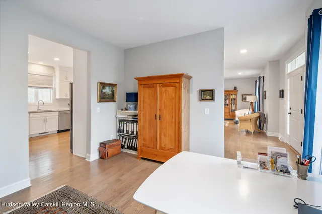 a view of a living room