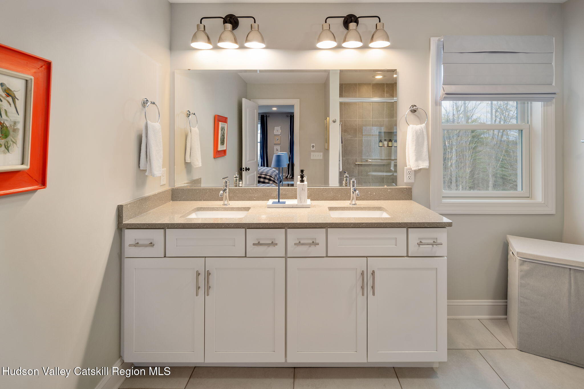 22 Edinburgh Court New Scotland, NY 12159 - Photo 27 of 48 a bathroom with a sink and a mirror