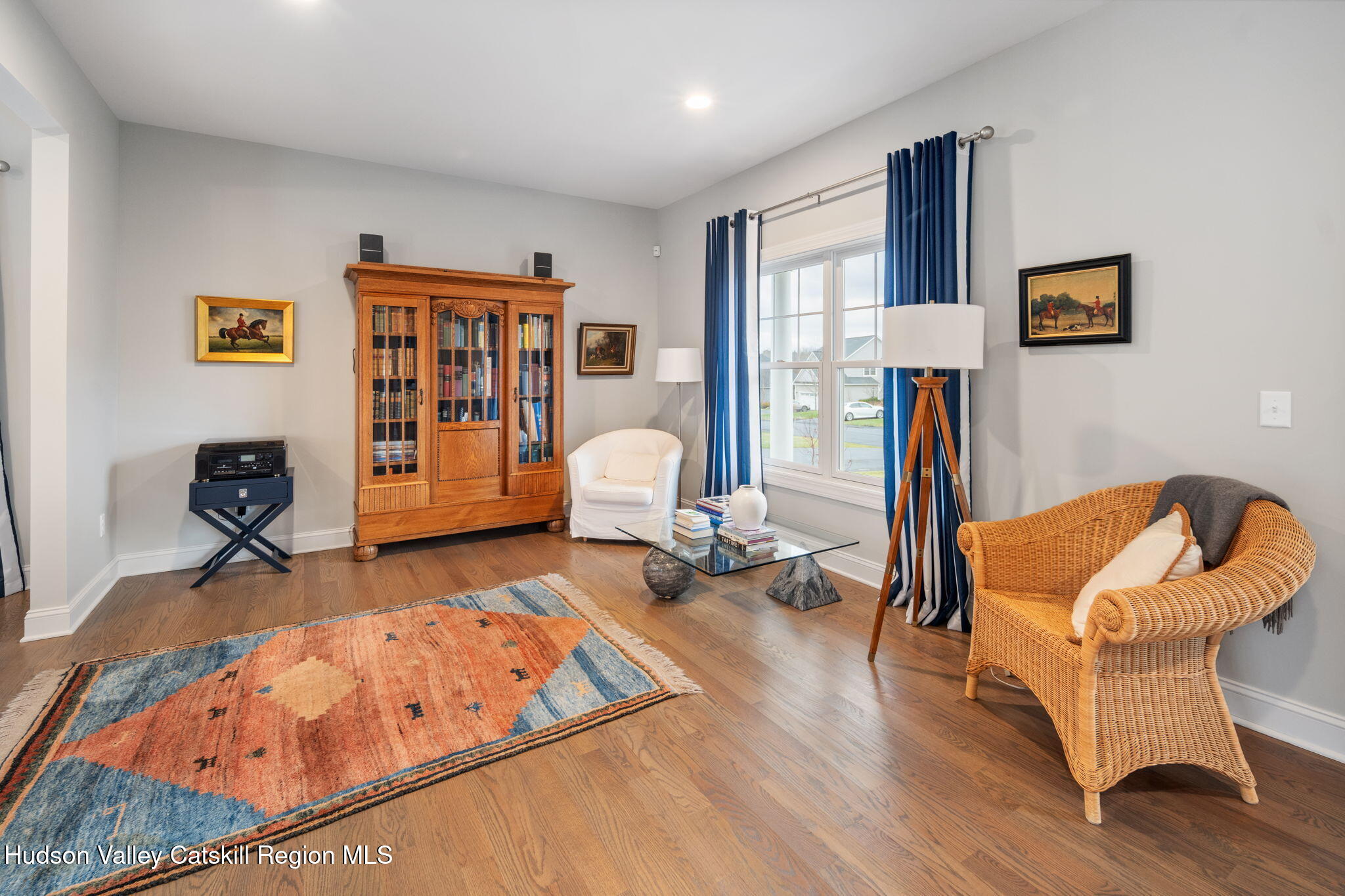 22 Edinburgh Court New Scotland, NY 12159 - Photo 3 of 48 a living room with furniture and a wooden floor