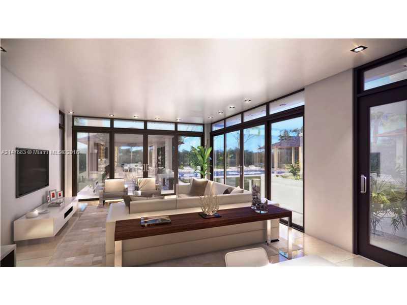 9000 Southwest 63rd Court Pinecrest, FL 33156 - Photo 5 of 26 a living room with furniture and floor to ceiling window