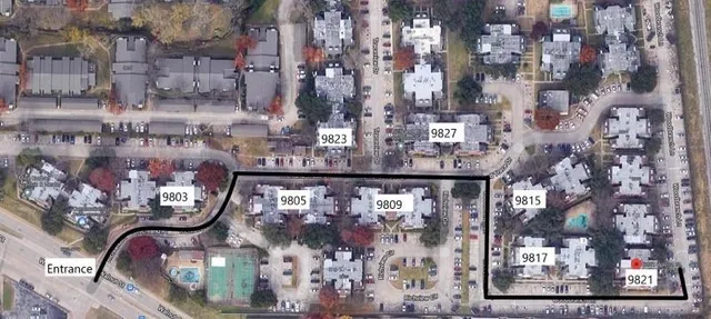 $845 | 9821 Walnut Street, Unit 304, Dallas, TX 75243