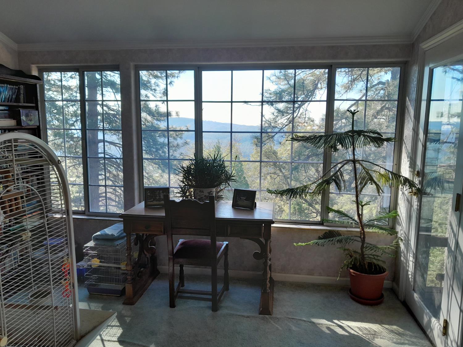 1975 Ridgecrest Way West Point, CA 95255 - Photo 15 of 71 a view of a dining room with furniture window and outside view
