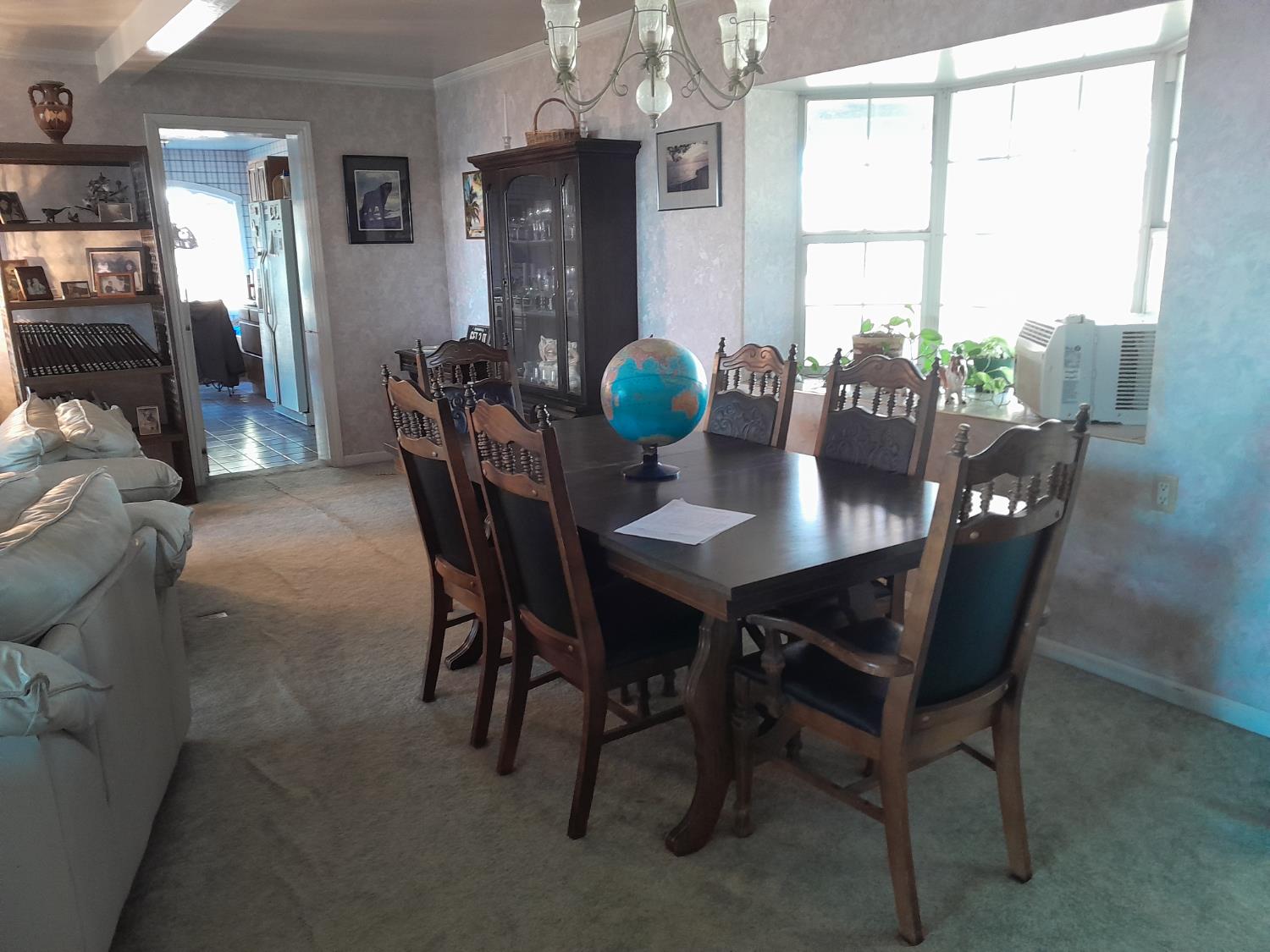 1975 Ridgecrest Way West Point, CA 95255 - Photo 19 of 71 a view of a dining room with furniture window and outside view