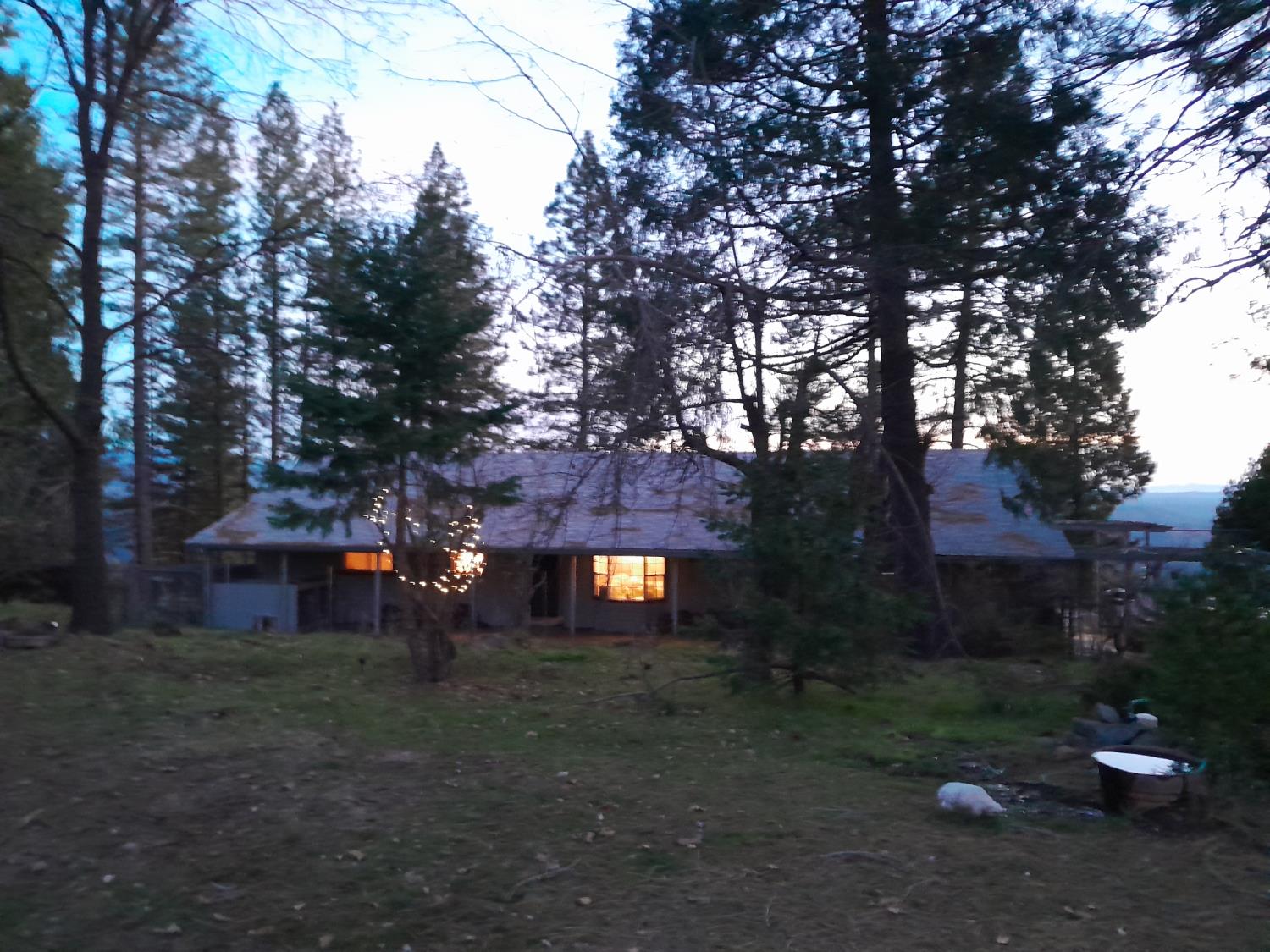 1975 Ridgecrest Way West Point, CA 95255 - Photo 28 of 71 a backyard of a house with lots of green space and garden