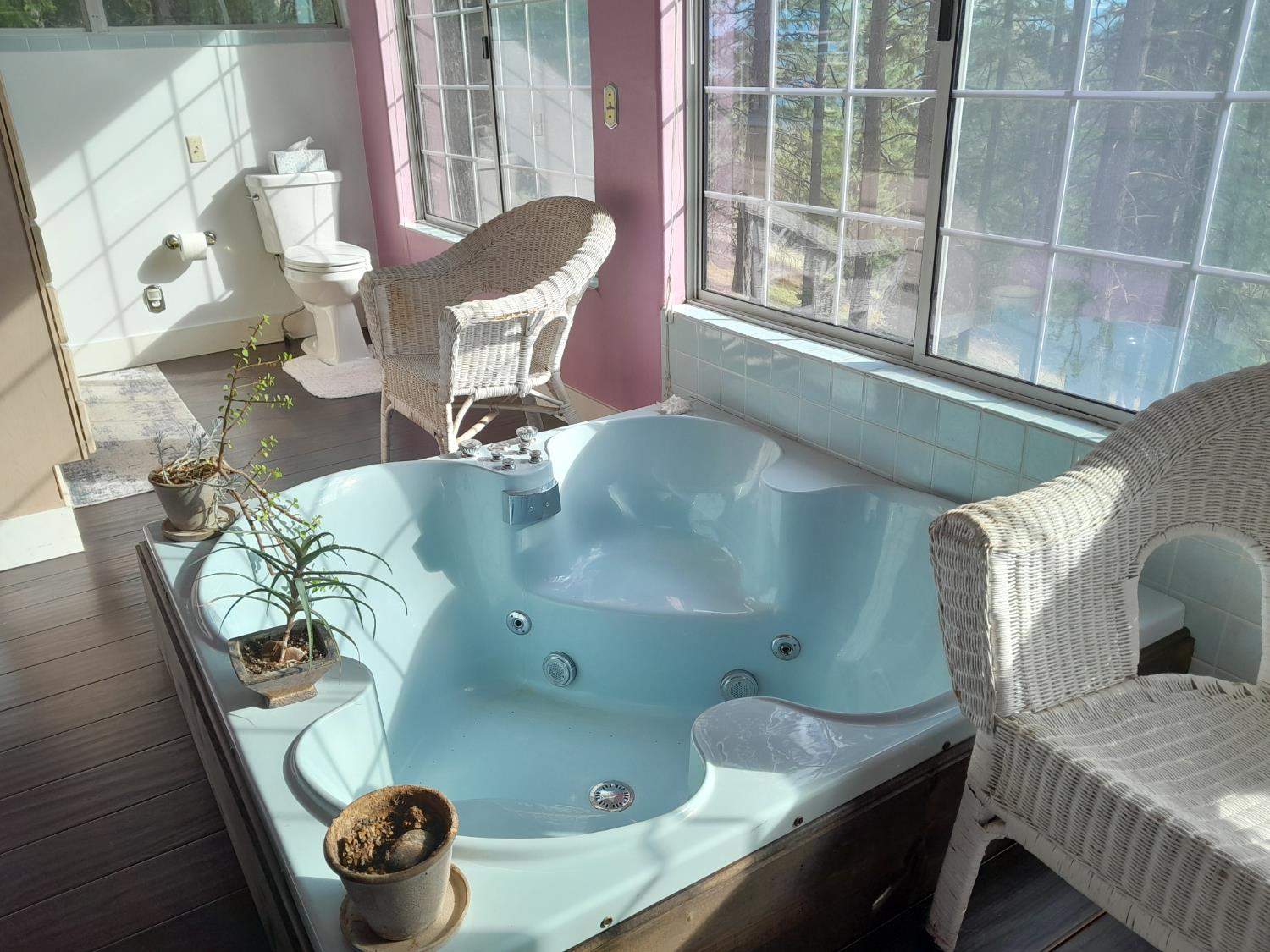 1975 Ridgecrest Way West Point, CA 95255 - Photo 36 of 71 a dining room with furniture and a large window