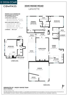 $2,195,000 | 3345 Ridge Road, Lafayette, CA 94549