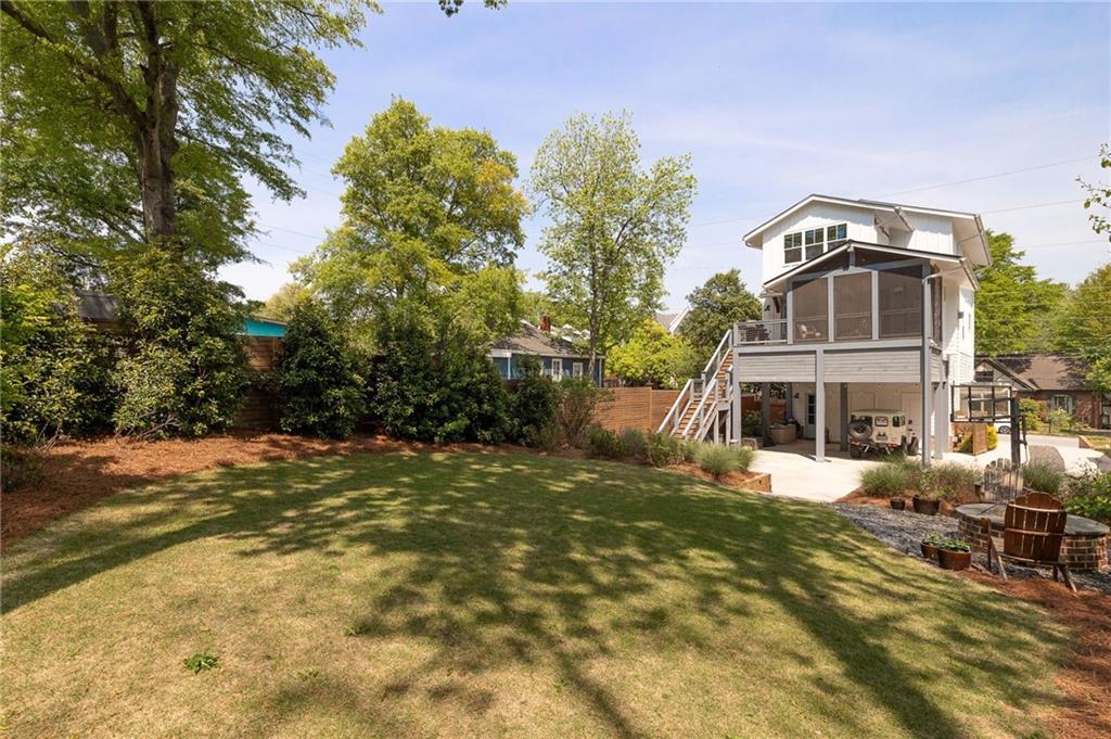 115 South Columbia Drive Decatur, GA 30030 - Photo 33 of 36 a front view of a house with garden