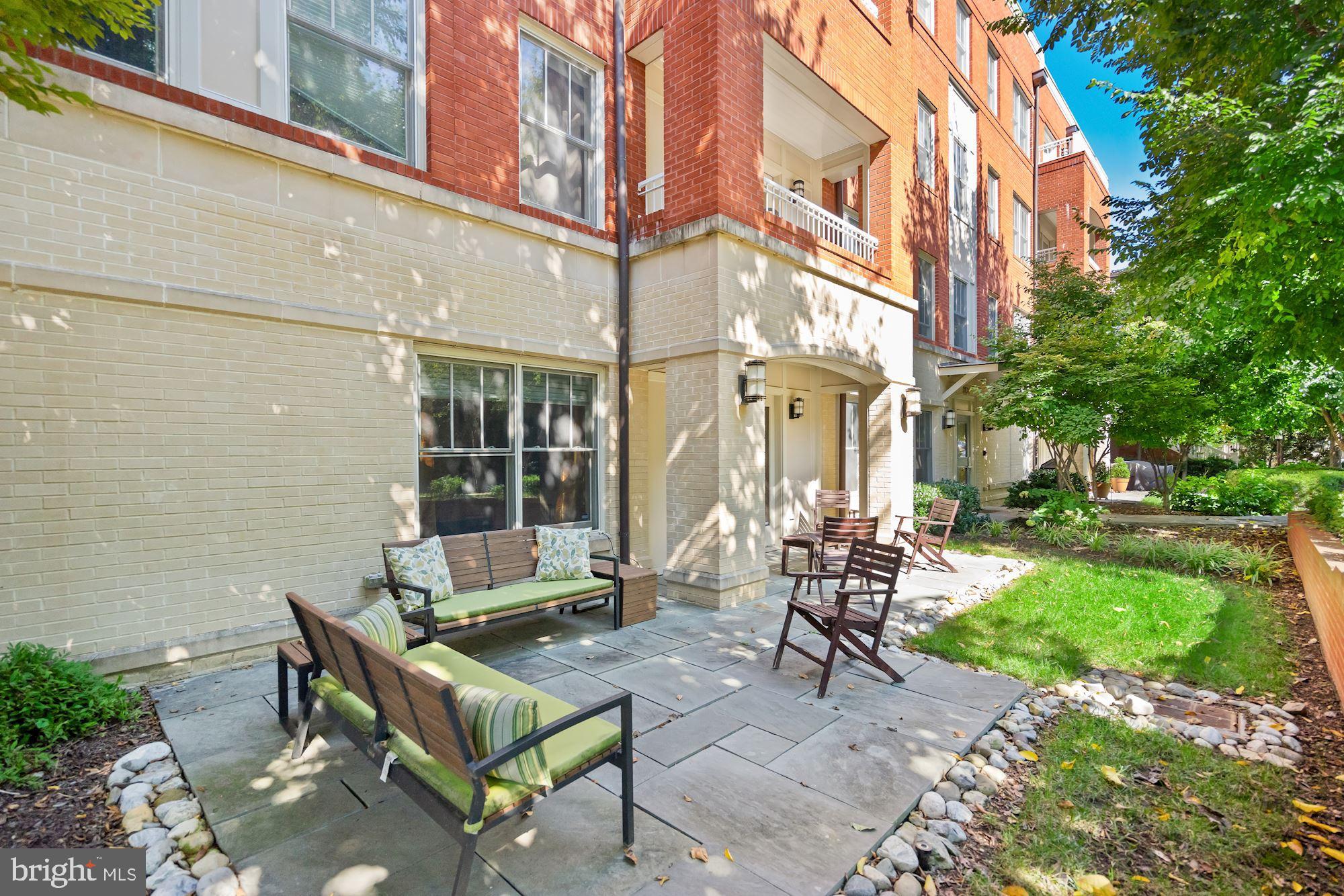 3131 9th Road North, Unit 11 Arlington, VA 22201 - Photo 26 of 39 Private Outdoor Patio & Yard Space